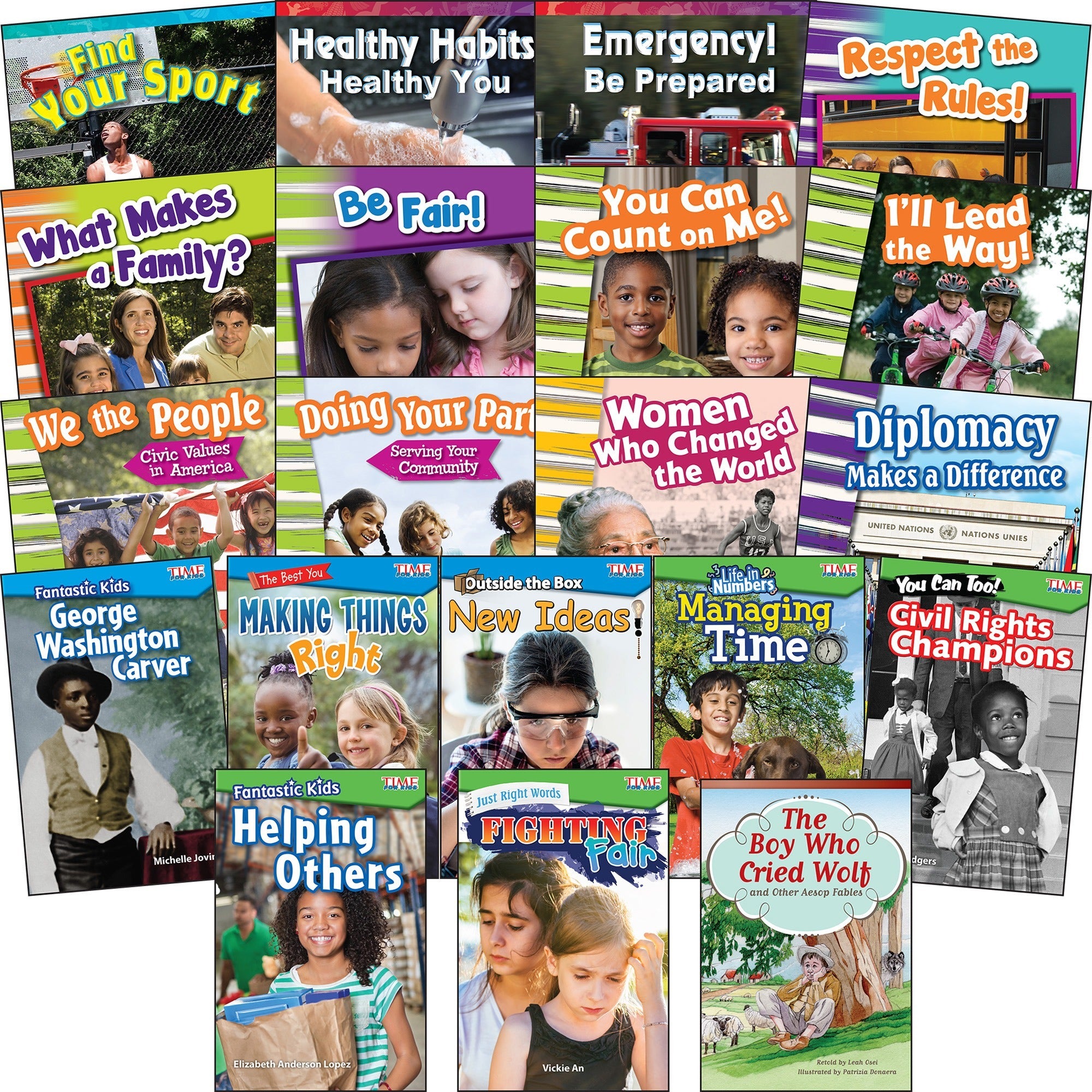 Shell Education Grade Levels 2-3 CASEL Book Set Printed Book