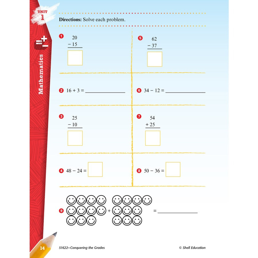 Shell Education Conquering Home/Classwork Book Set Printed Book - Book - Grade 3 - Multilingual