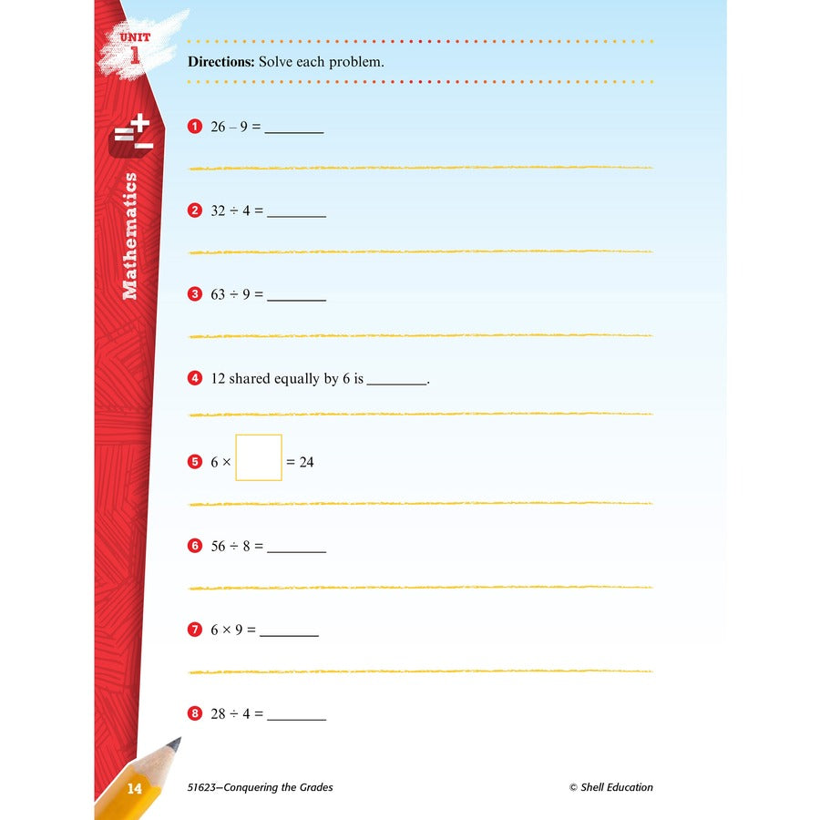 Shell Education Conquering Home/Classwork Book Set Printed Book - Book - Grade 4-5 - Multilingual