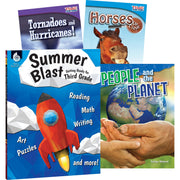 Shell Education Learn-At-Home Summer Science Set Printed Book by Wendy Conklin - 212 Pages - Book - Grade 2-3 - Multilingual