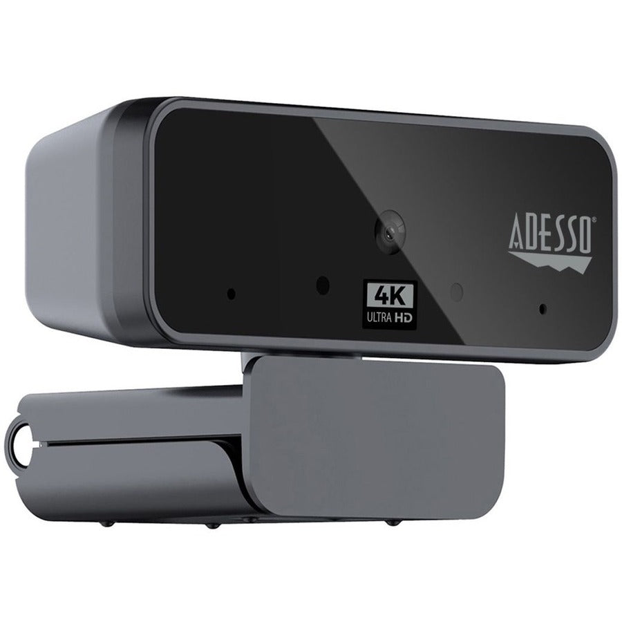 3840 x 2160 Video - CMOS Sensor - Fixed Focus - 120&deg; Angle - Microphone - For Computer, Smart TV, Notebook