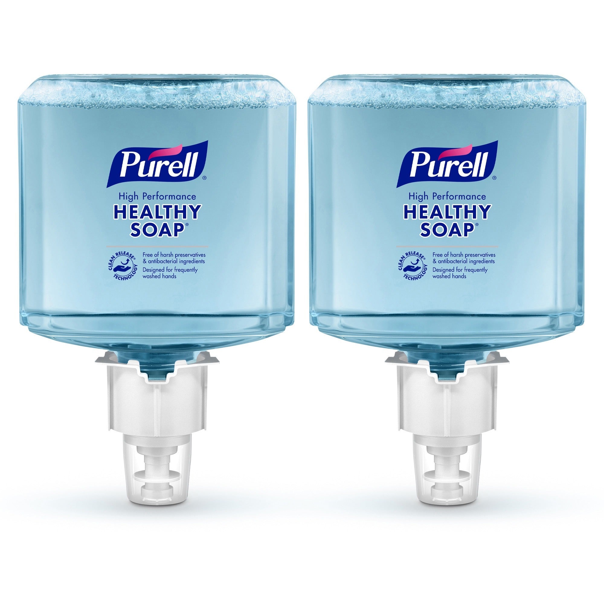 1.27 quart - Push-Style Dispenser - Dirt Remover, Kill Germs - Hand, Skin - Clear - Recycled - Dye-free - 1 Carton
