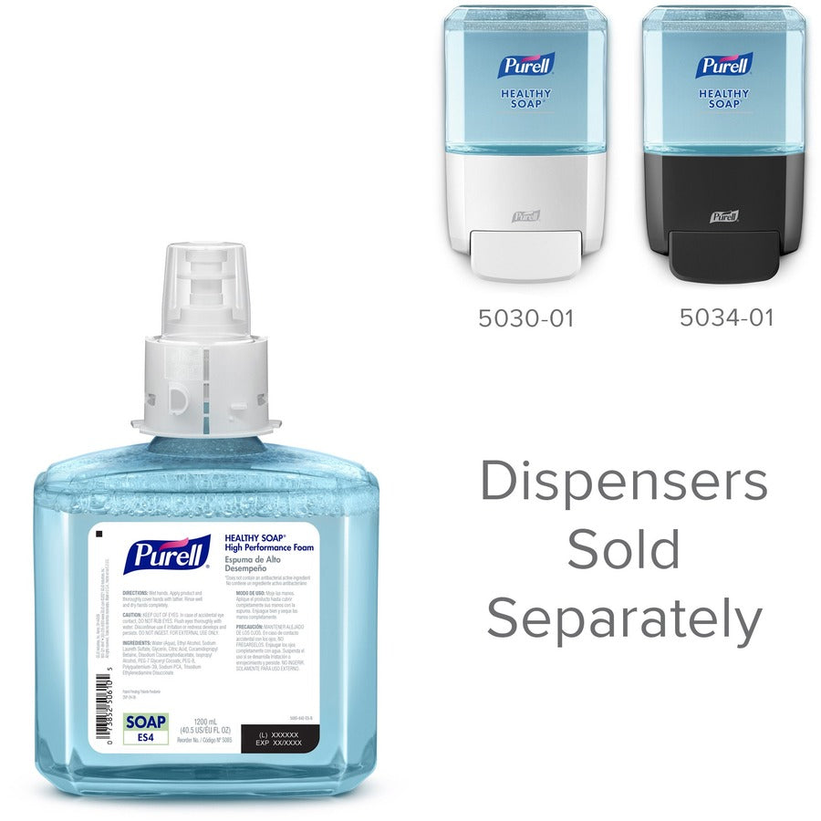 1.27 quart - Push-Style Dispenser - Dirt Remover, Kill Germs - Hand, Skin - Clear - Recycled - Dye-free - 1 Carton