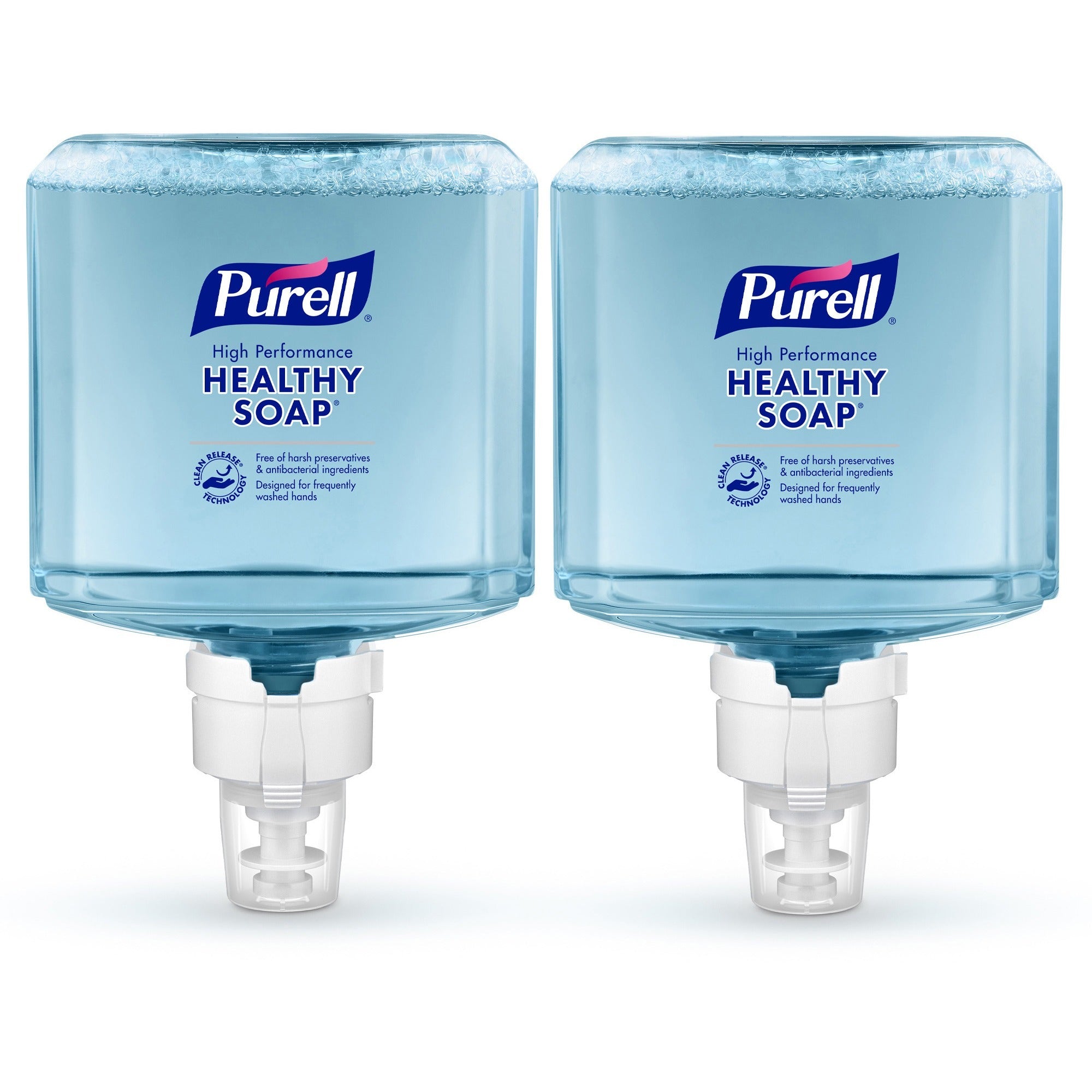 1.27 quart - Dirt Remover, Kill Germs, Soil Remover - Skin, Hand - Clear - Recycled - Paraben-free, Antibacterial-free, Phthalate-free, Dye-free, Fragrance-free, Quick Rinse - 2 / Carton