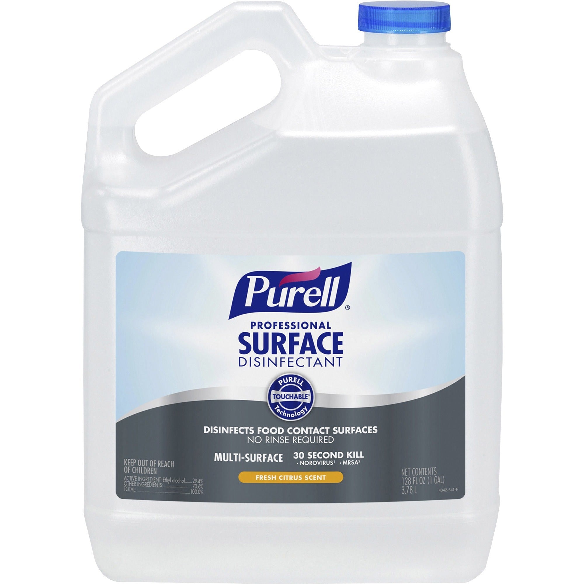 Ready-To-Use - 128 fl oz (4 quart) - Fresh Citrus Scent Bottle - 1 Each