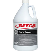 Betco Acrylic Polymer Floor Sealer - 128 fl oz (4 quart) - Characteristic Scent - Unscented, Water Based, Durable, Non-yellowing, Non-powdering - Clear, Milky White - 1 Each
