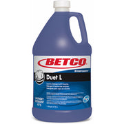 Betco Symplicity Duet L Laundry Detergent, Ready-To-Use Liquid, Fresh Scent, 142.92 oz (8.93 lb), Blue, 4 per Carton
