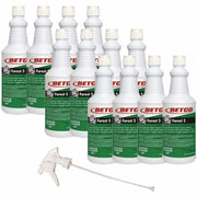 Ready-To-Use - 32 oz (2 lb) - Mint Scent - Assorted, Multi, Straw - 12 / Carton