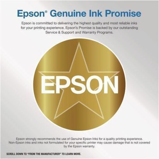 Epson DURABrite Ultra T812 Original Standard Yield Inkjet Ink Cartridge - Yellow - 1 Each