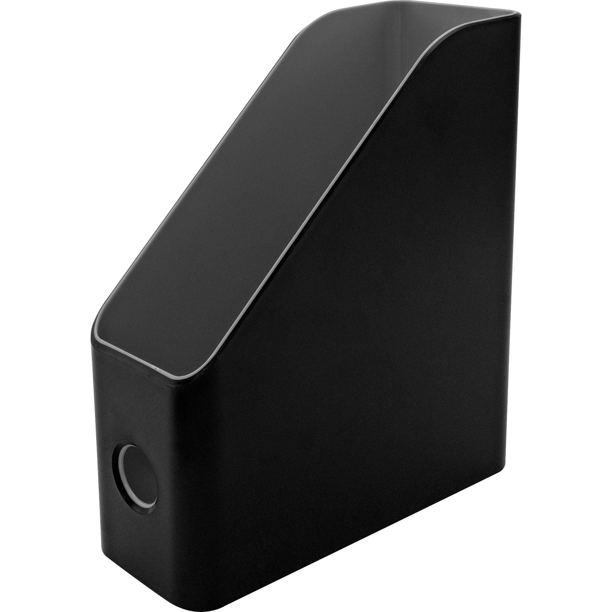 Vertical - 12" Height x 4" Width x 9.9" Depth - Polystyrene - Black, Gray - 1 Each