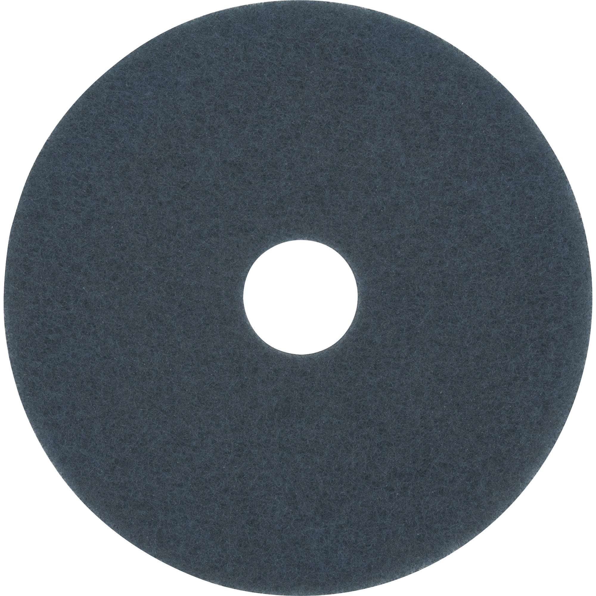 3M Blue Cleaner Pad 5300, Round, 14" Diameter x 1" Thickness, Blue, Nylon/Polyester, 1 Carton