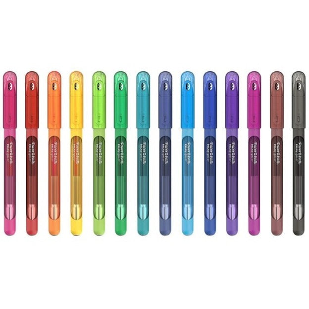Paper Mate InkJoy Gel Pen - 0.7 mm Medium Pen Point - Assorted Ink - Gel-based - Assorted Barrel - 20 / Pack