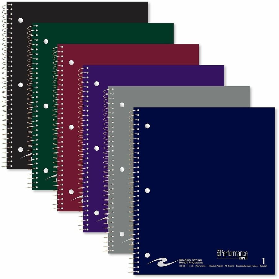 Roaring Spring WB Notebook 11" x 9" Law Ruled