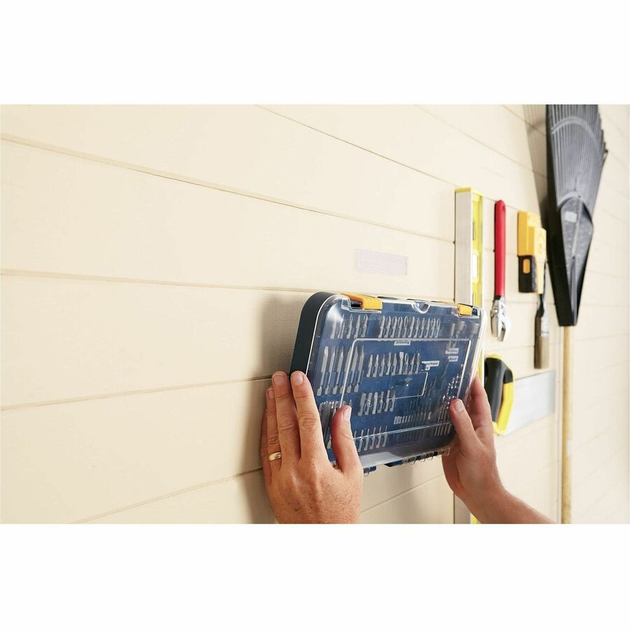 10 ft Length x 1" Width - Clear - Weather Resistant, Dirt Resistant, UV Resistant - For Multi Surface, Multipurpose - 2 / Pack