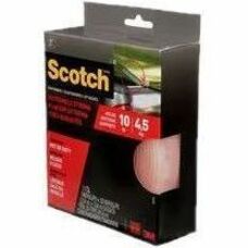 10 ft Length x 1" Width - Clear - Weather Resistant, Dirt Resistant, UV Resistant - For Multi Surface, Multipurpose - 2 / Pack