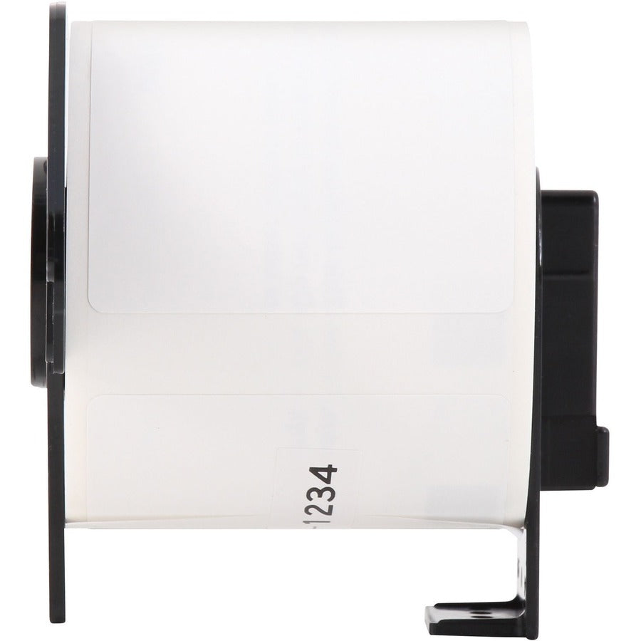 3 2/5" Width x 2 19/64" Length - Rectangle - Thermal - White - Paper - 260 / Roll - 3 / Box