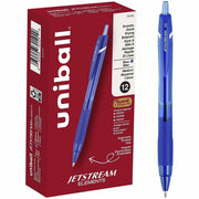 uniball™ Jetstream Elements Ballpoint Pen - 1 mm Medium Pen Point - Blue Ink - Gel-based - 1 Dozen