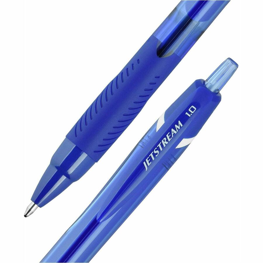 uniball™ Jetstream Elements Ballpoint Pen - 1 mm Medium Pen Point - Blue Ink - Gel-based - 1 Dozen
