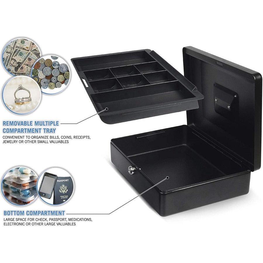 CARL Bill Tray Steel Security Cash Box
