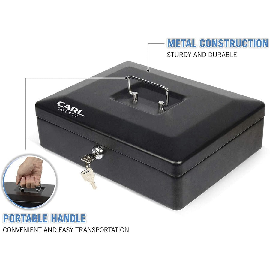 CARL Bill Tray Steel Security Cash Box