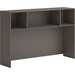 HON Mod Slate Teak Laminate Desk Component - 39.3" Height x 60" Width x 14" Depth - Finish: Gray, Slate Teak Laminate - 1 Each