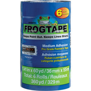Duck Painter's Tape - 20 yd Length x 1.40" Width - Blue - 1 Pack