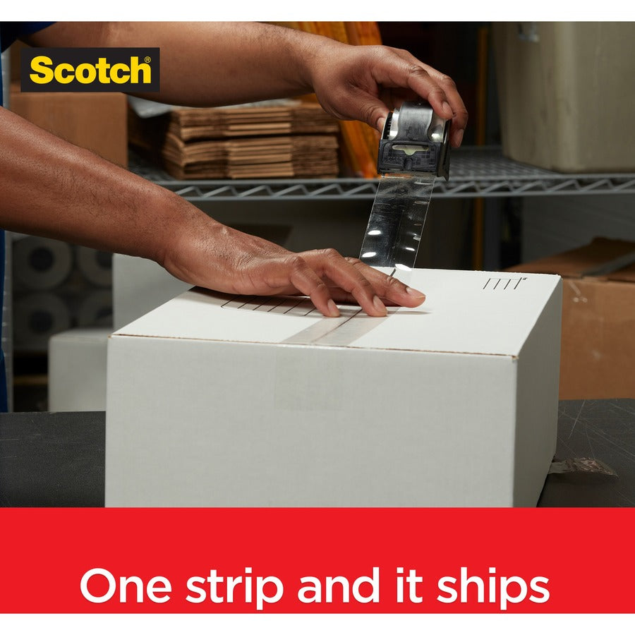 54.60 yd Length x 1.88" Width - Clear - Dispenser Included - 1 Roll