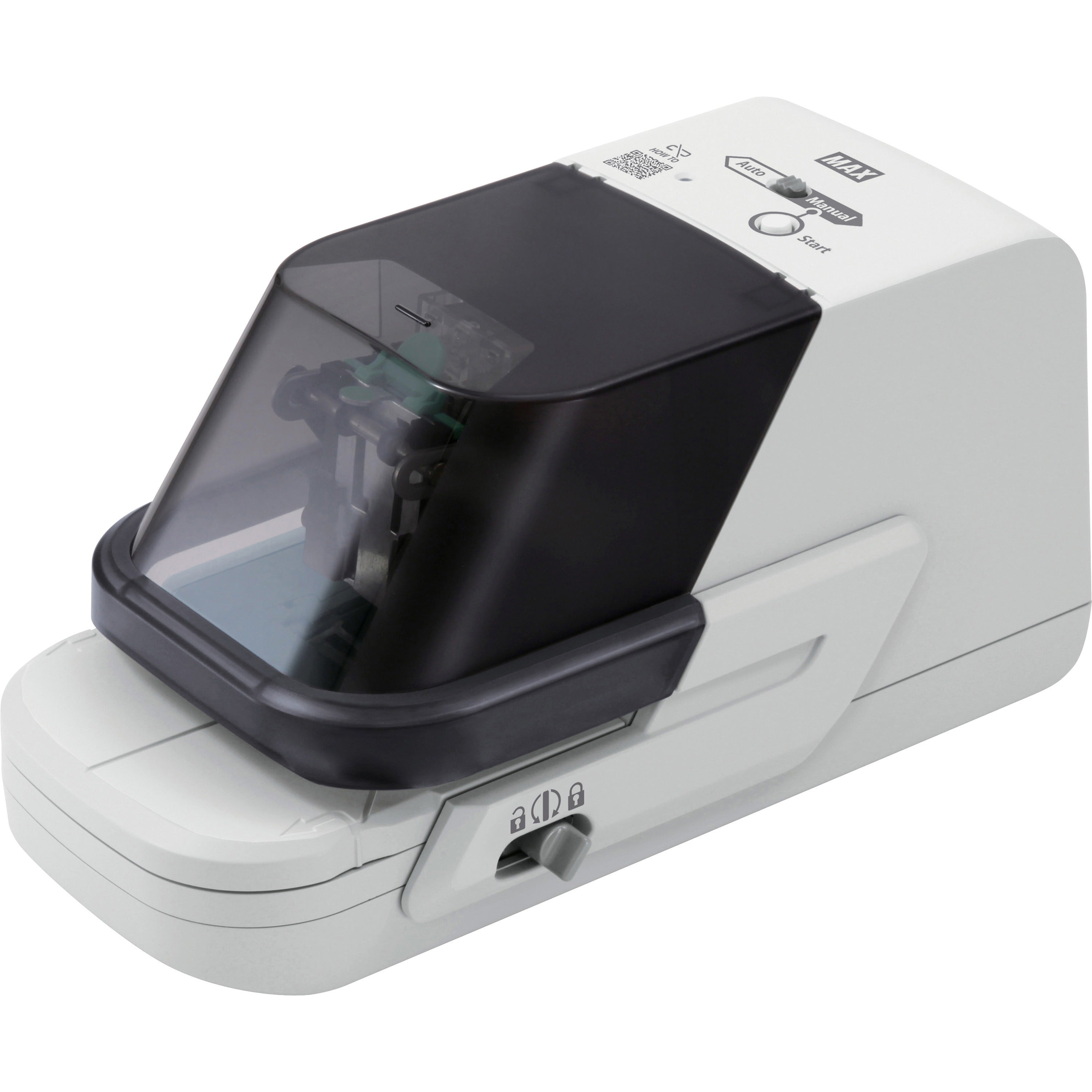 Staples Upto 70 Sheet - Holds Upto 5000 Staple - 0.75" Throat Depth - Gray Black - Metal - 1 Each