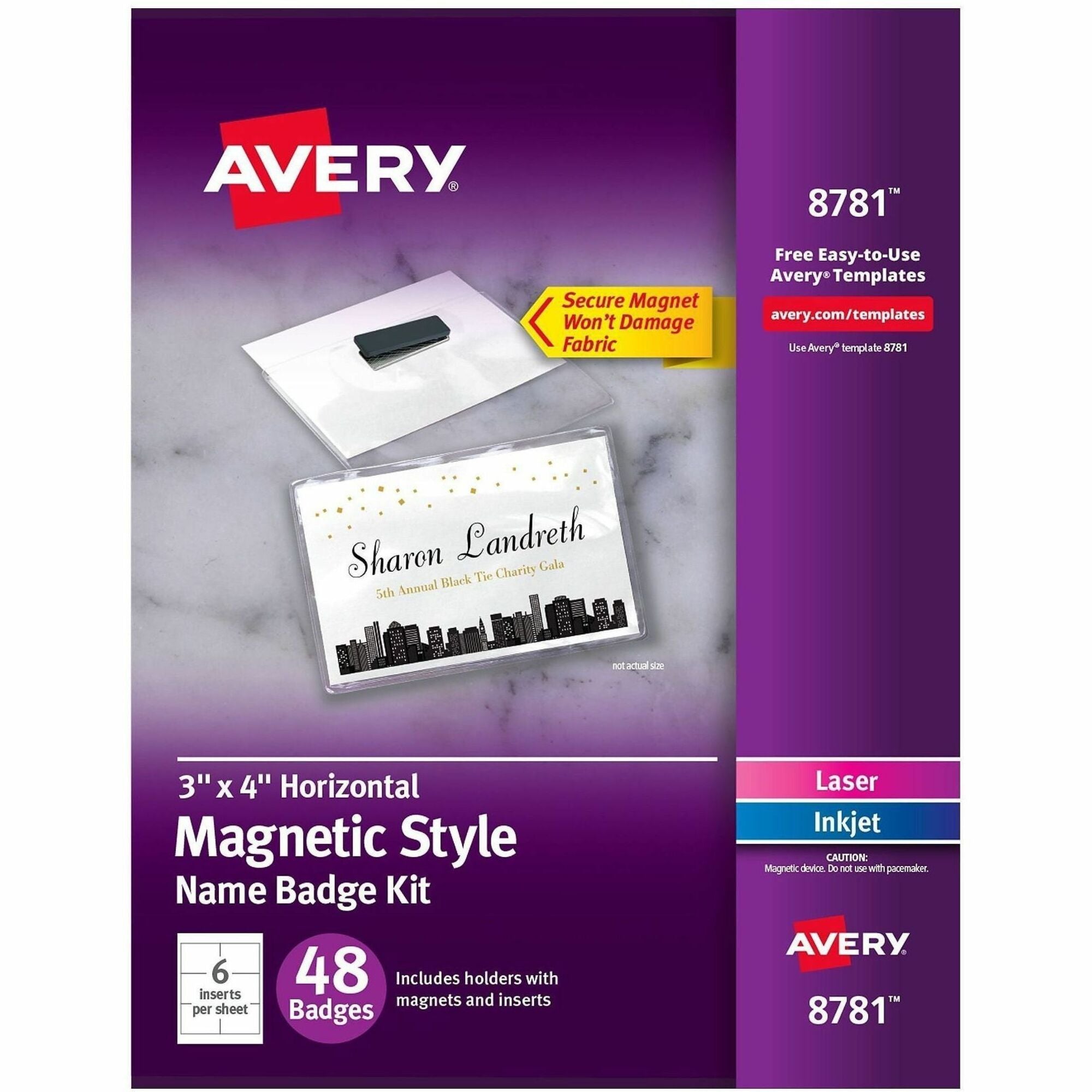 Letter - 8 1/2" x 11" - Flexible, Reusable, Durable, Magnetic - White - 8 Sheets - 1 Box