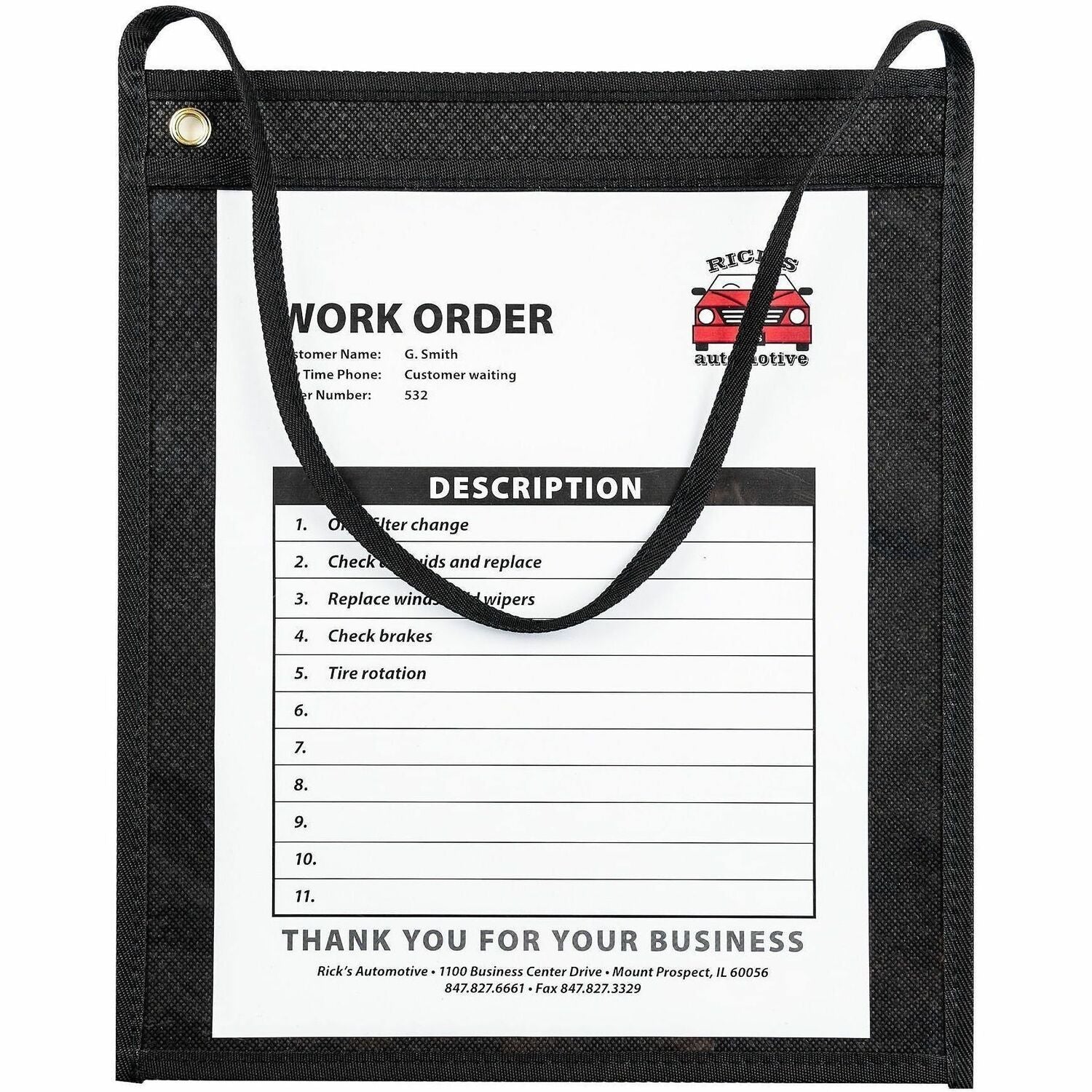 12" Height x 9" Width - Fabric - Clear - 15 / Box