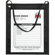 12" Height x 9" Width - Fabric - Clear - 15 / Box