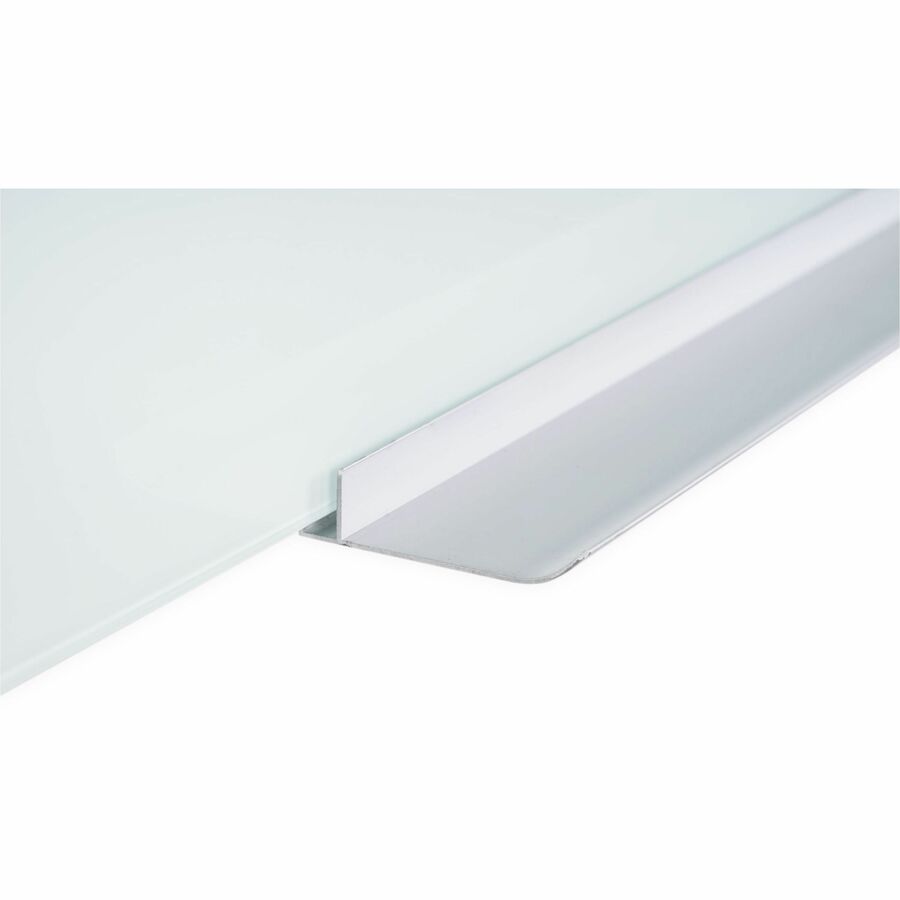 MasterVision Magnetic Glass Dry Erase Board - 24" (2 ft) Width x 36" (3 ft) Height - White Glass Surface - Rectangle - Horizontal/Vertical - Magnetic - 1 Each