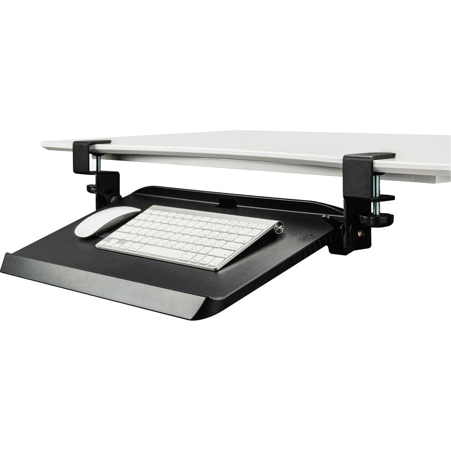 Kantek Clamp Mounted Tilting Keyboard Tray
