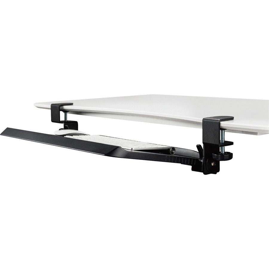 Kantek Clamp Mounted Tilting Keyboard Tray