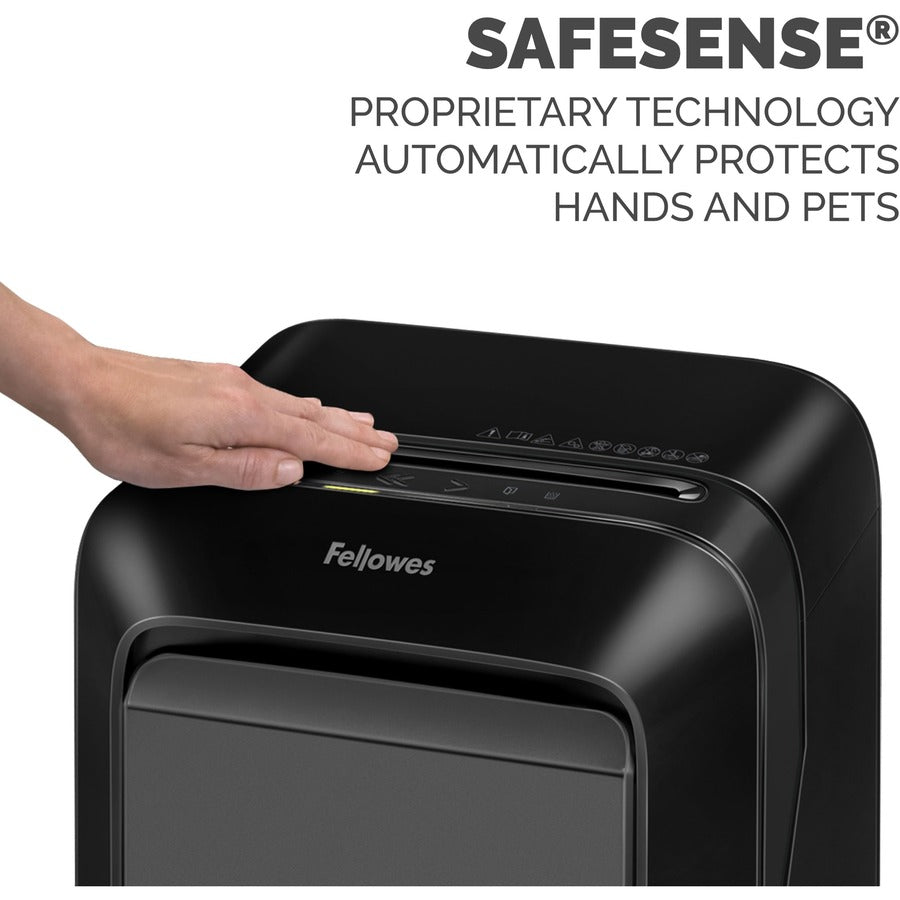 Continuous Shredder - Cross Cut - 16 Per Pass - for shredding Staples, Paper, Paper Clip, Credit Card, Junk Mail - 10 Minute Run Time - Black