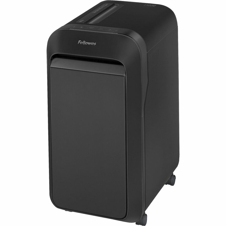 Continuous Shredder - Cross Cut - 20 Per Pass - for shredding Staples, Paper, Paper Clip, Credit Card, Junk Mail - 30 Minute Run Time - Black