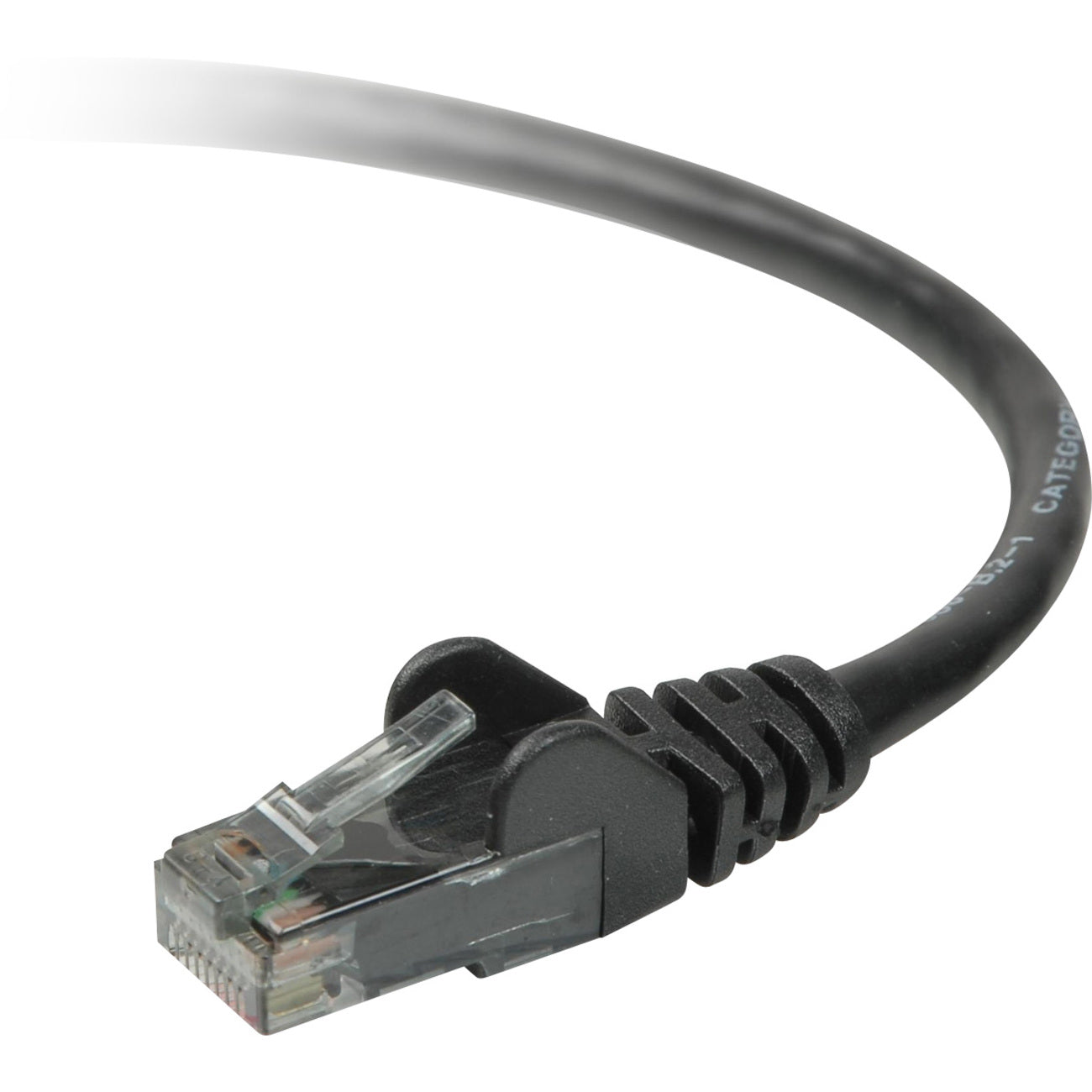 Belkin RJ45 Category 6 Snagless Patch Cable - 4 ft Category 6 Network Cable - First End: 1 x RJ-45 - Male - Second End: 1 x RJ-45 - Male - Patch Cable - Black - 1 Each