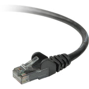Belkin RJ45 Category 6 Snagless Patch Cable - 4 ft Category 6 Network Cable - First End: 1 x RJ-45 - Male - Second End: 1 x RJ-45 - Male - Patch Cable - Black - 1 Each