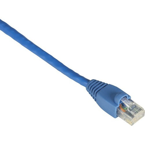 Black Box GigaTrue Cat6 UTP Patch Cable, 5 ft, RJ-45 Male/Male, 24 AWG, Gold Plated Contacts, Snagless Boot, Blue, 1 Each