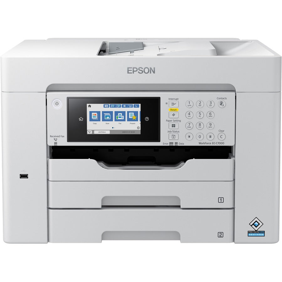 Epson WorkForce EC-C7000 Inkjet Multifunction Printer - Color