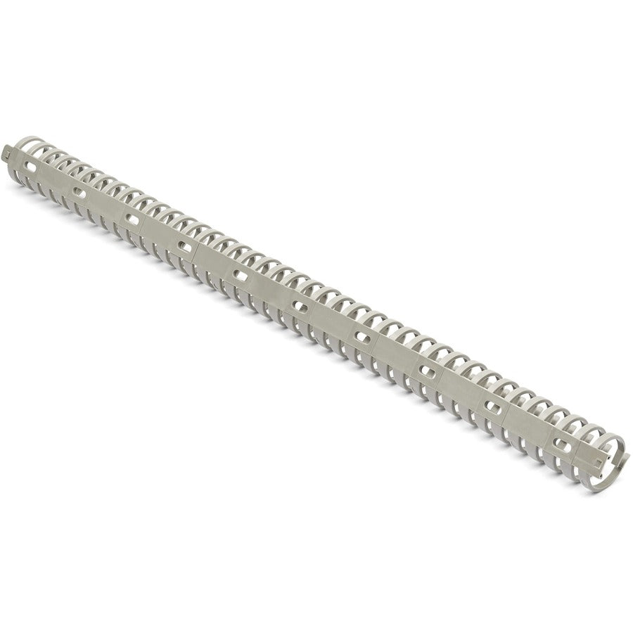 StarTech.com Cable Management Raceway Spine Vertebrae, Gray, 19.68" Length, Nylon 66, 1 Each, TAA Compliant