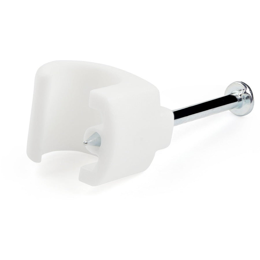 StarTech.com 100 Pack Large Cable Clips with Nail