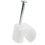 StarTech.com 100 Pack Large Cable Clips with Nail