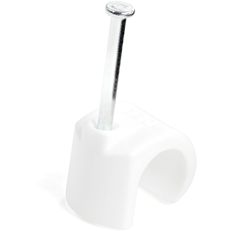 StarTech.com 100 Pack Extra Large Cable Clips with Nail