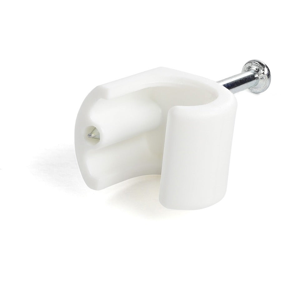 StarTech.com 100 Pack Extra Large Cable Clips with Nail