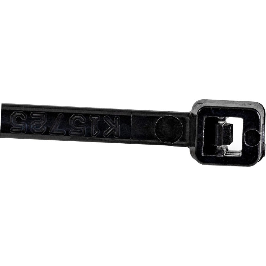 StarTech.com 100 Pack 4" Cable Ties - Black Small Nylon/Plastic Zip Tie