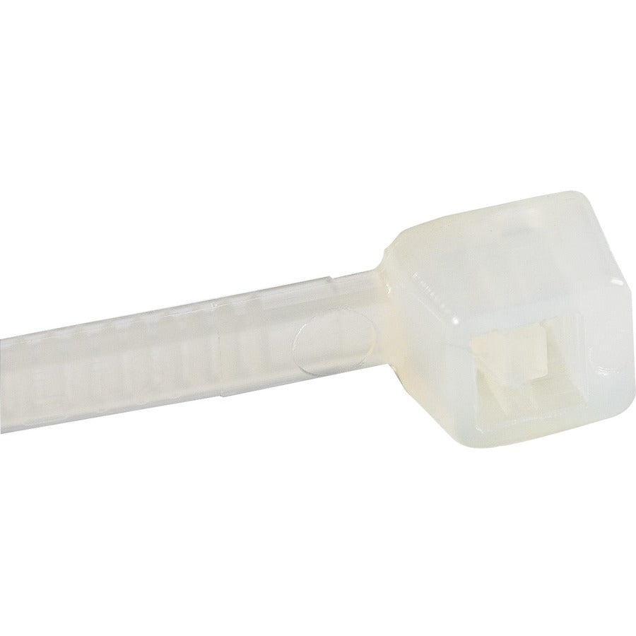 StarTech.com 100 Pack 4" Cable Ties - White Small Nylon/Plastic Zip Tie