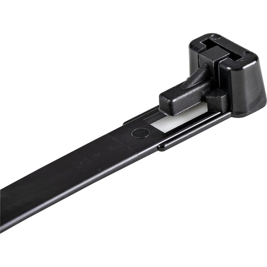 StarTech.com 100 Pack - 5 in. (125 mm) Black Cable Ties (CBMZTRB5BK)