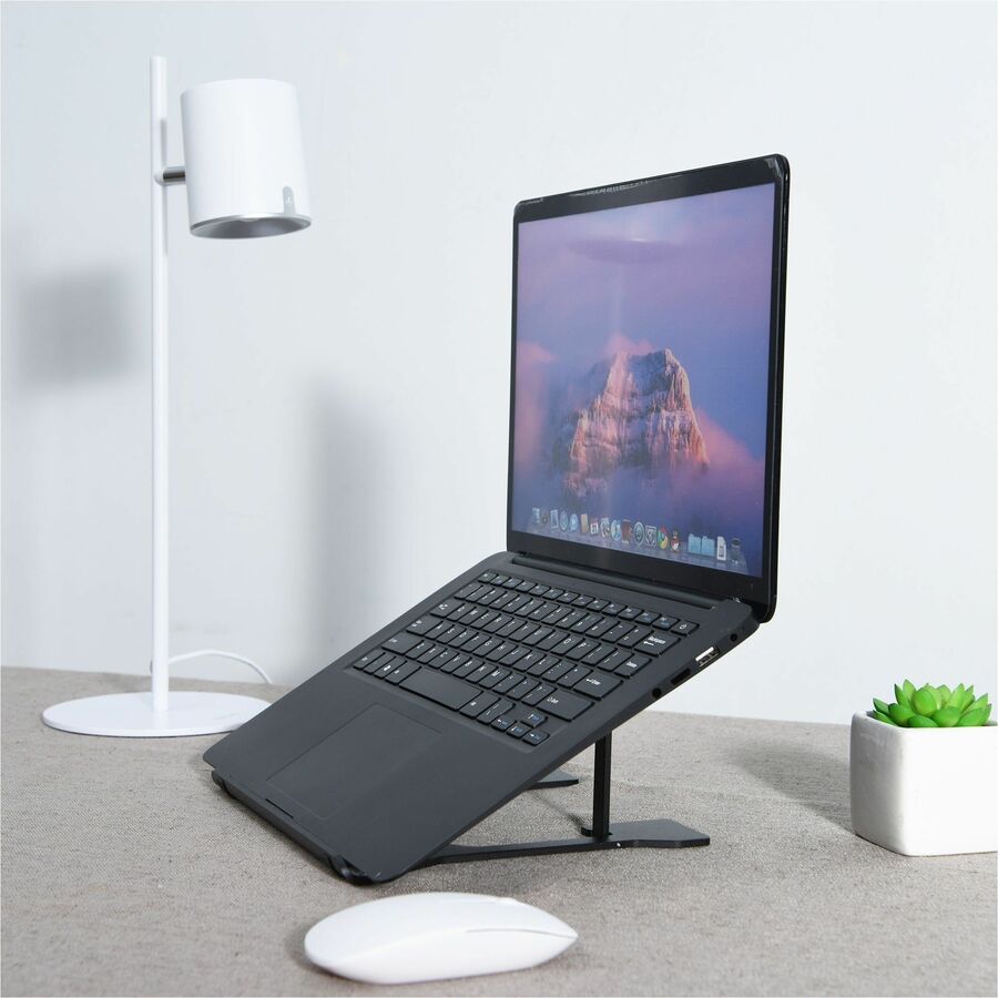 DAC&reg; MP-224 Portable Laptop Stand With 6 Height Levels, Black