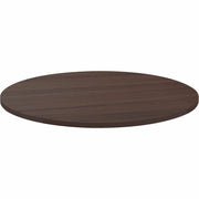 Lorell Essentials Conference Tabletop - Espresso Round Top - Contemporary Style - 1" Table Top Thickness x 48" Table Top Diameter - Assembly Required - 1 Each